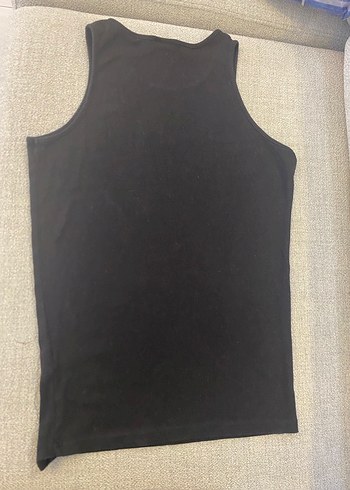 Bershka Siyah sporcu Atleti slim fit M - Görsel 4