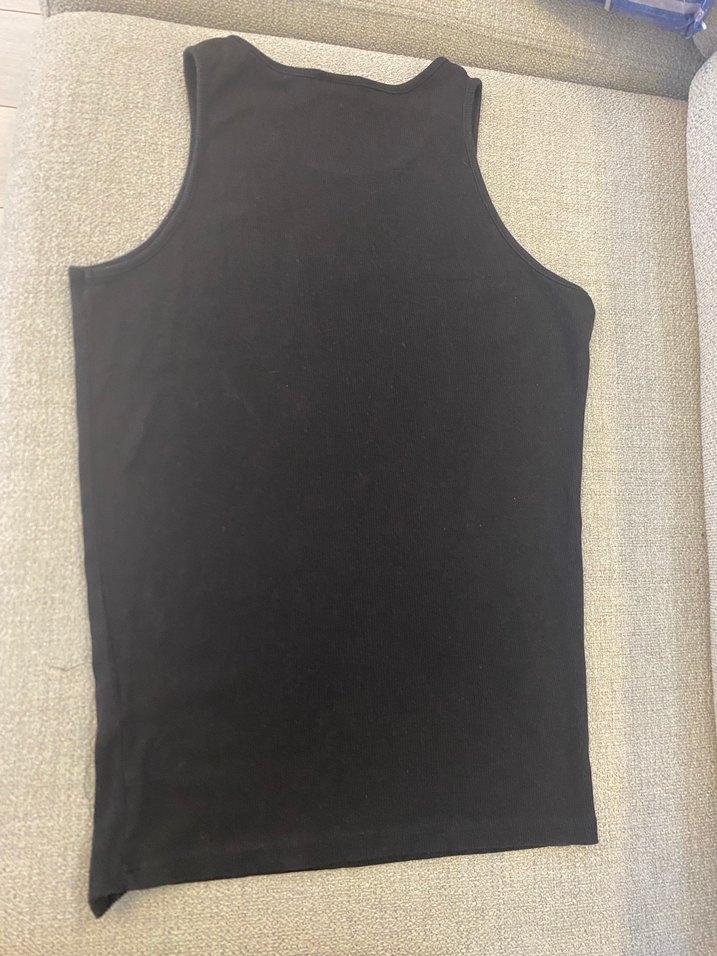 Bershka Siyah sporcu Atleti slim fit M - Görsel 4