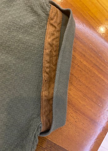 Mudo marka Haki Kısa Kollu Polo yaka Tişört L - Görsel 9