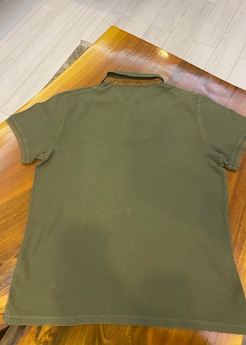 Mudo marka Haki Kısa Kollu Polo yaka Tişört L - Görsel 12