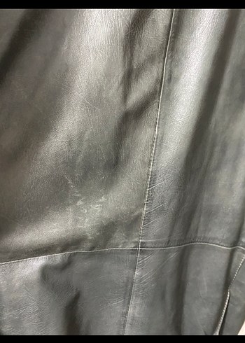 Pierre Cardin antrasit  gerçek deri Erkek Ceket 56 - Görsel 20