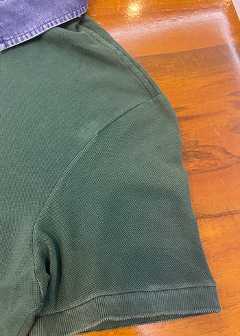 Orijinal  Lacoste Koyu Yeşil Polo Tişört L - Görsel 5