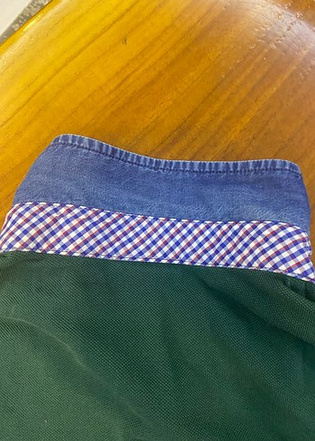 Orijinal  Lacoste Koyu Yeşil Polo Tişört L - Görsel 9