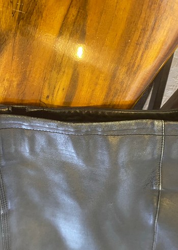 Siyah gerçek Deri Erkek Ceket 56-58 - Görsel 13