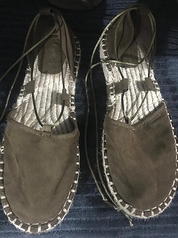 Pull&bear haki sandalet 38