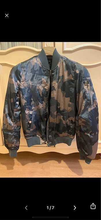 Desenli Topshop mont 36