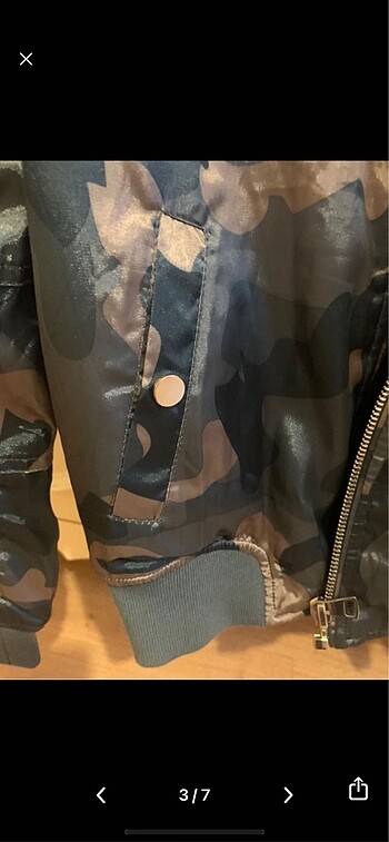 s Beden Desenli Topshop mont 36