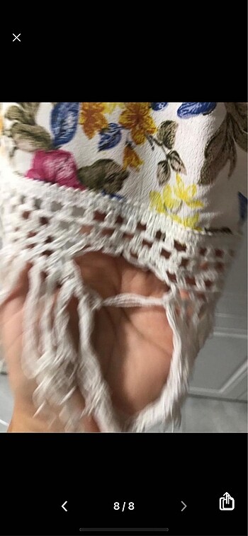 Zara plaj kıyafeti M - Görsel 8