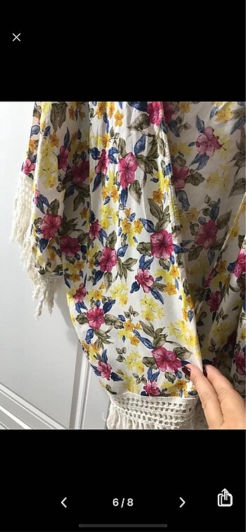 Zara plaj kıyafeti M - Görsel 6