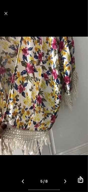 Zara plaj kıyafeti M - Görsel 5