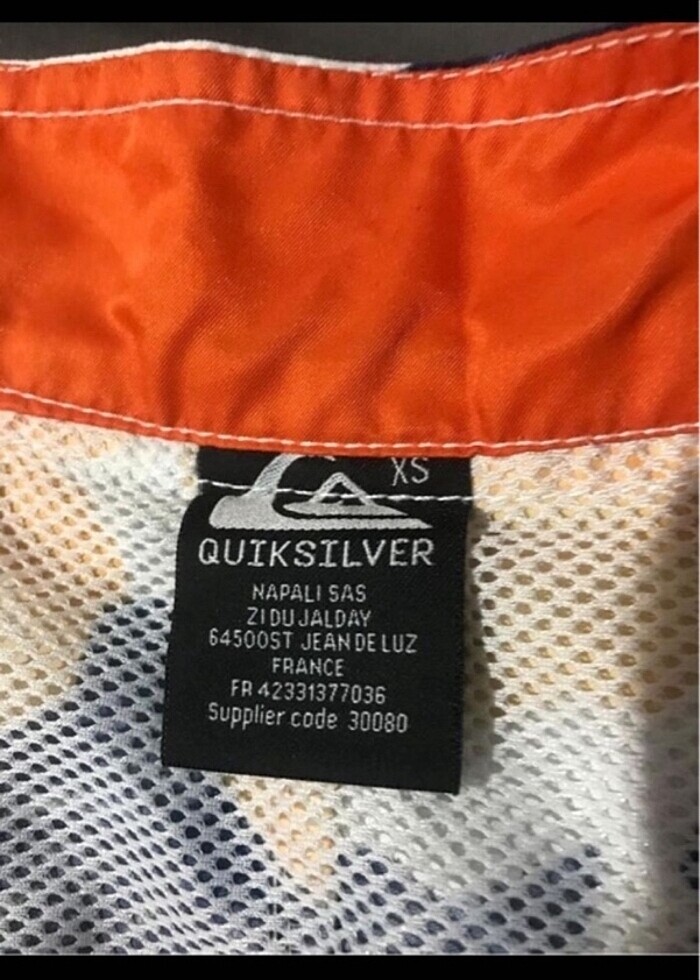 Quik silver deniz şortu xs - Görsel 5
