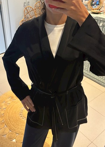 Zara Zara saten kimono ceket