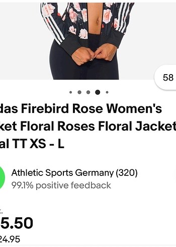 Adidas fermuarlı ceket - Görsel 6