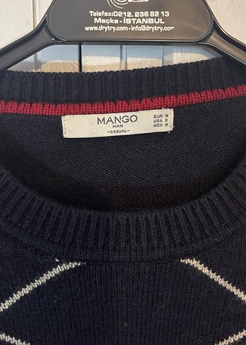 Mango erkek kazak - Görsel 3