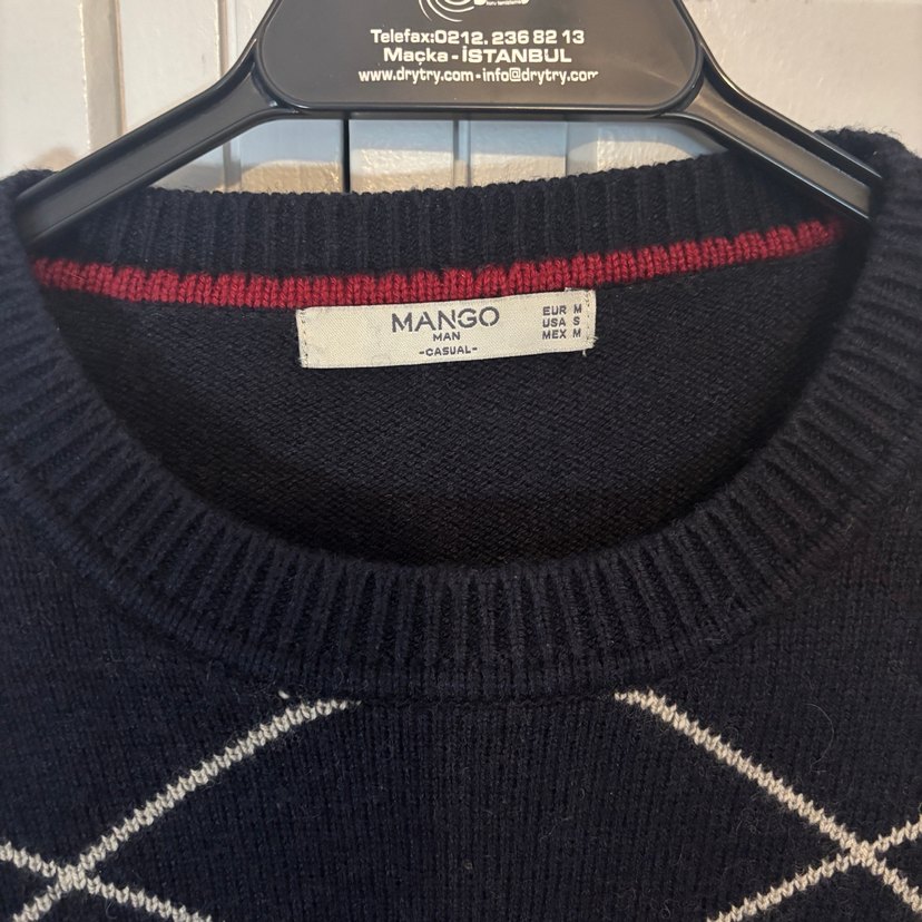 Mango erkek kazak - Görsel 3