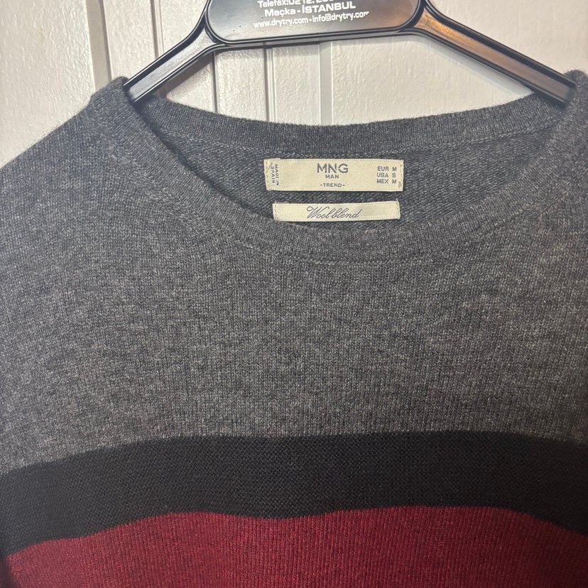 Mango erkek kazak - Görsel 3