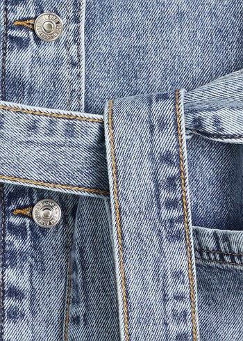 Mango denim ceket - Görsel 6