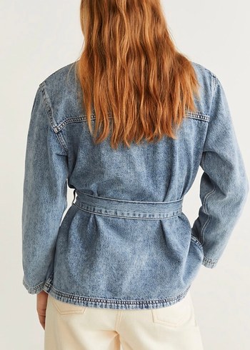 Mango denim ceket - Görsel 3
