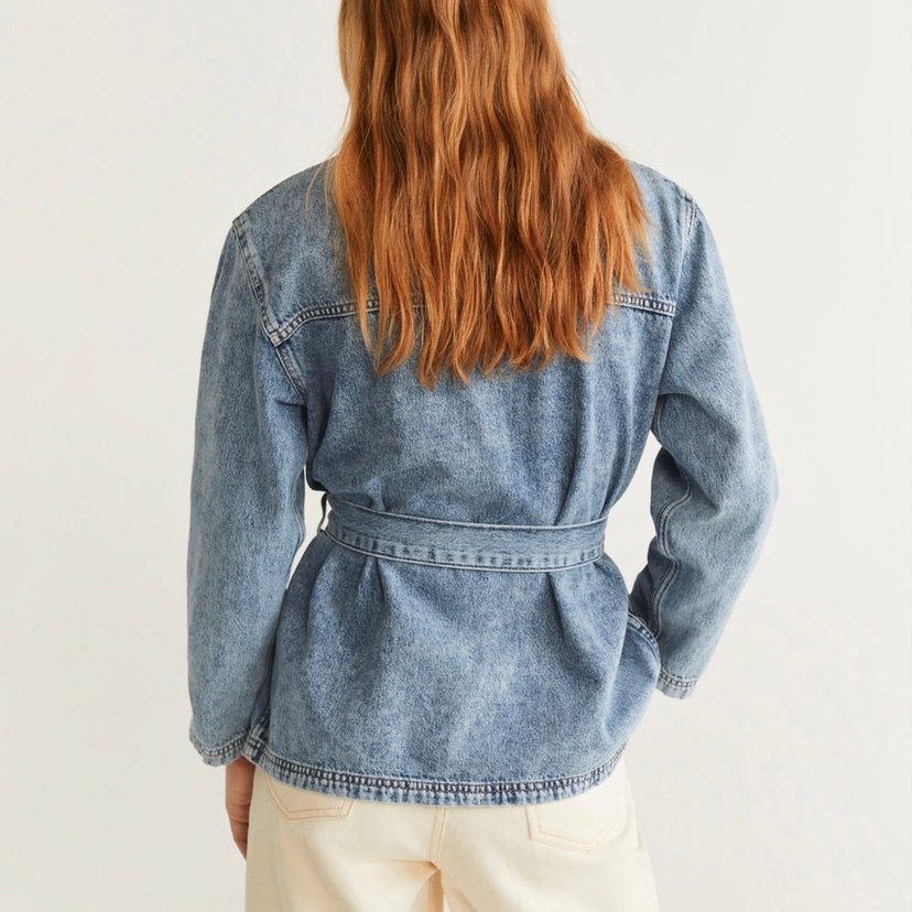 Mango denim ceket - Görsel 3