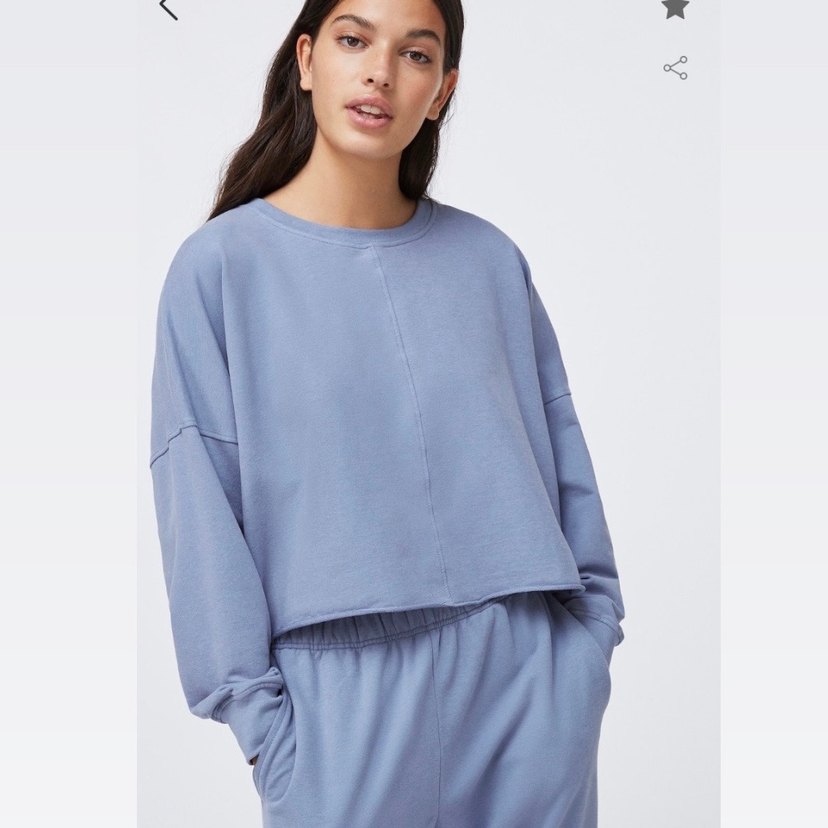 Oysho Crop Sweatshirt - Görsel 4