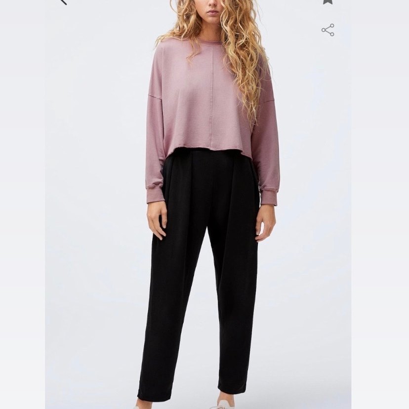 Oysho crop sweatshirt - Görsel 4