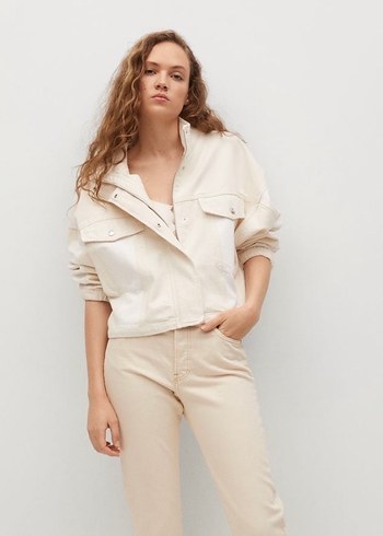 Mango crop ceket - Görsel 2