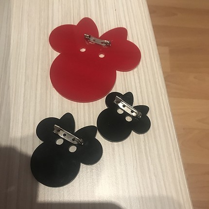 Koton Mickey mouse yaka iğneleri