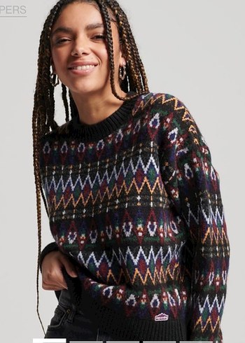 Superdry desenli kazak - Görsel 2