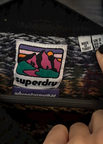 Superdry desenli kazak - Görsel 10