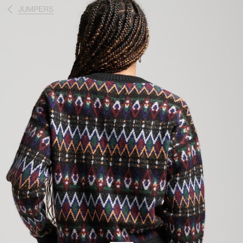 Superdry desenli kazak - Görsel 4