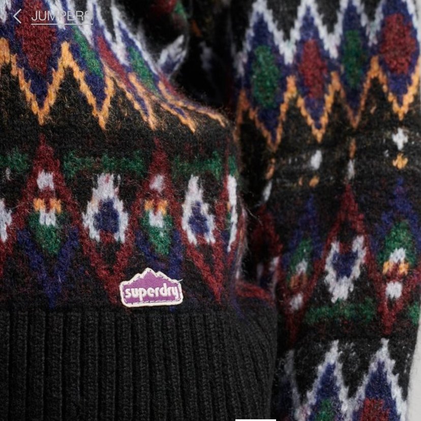 Superdry desenli kazak - Görsel 5