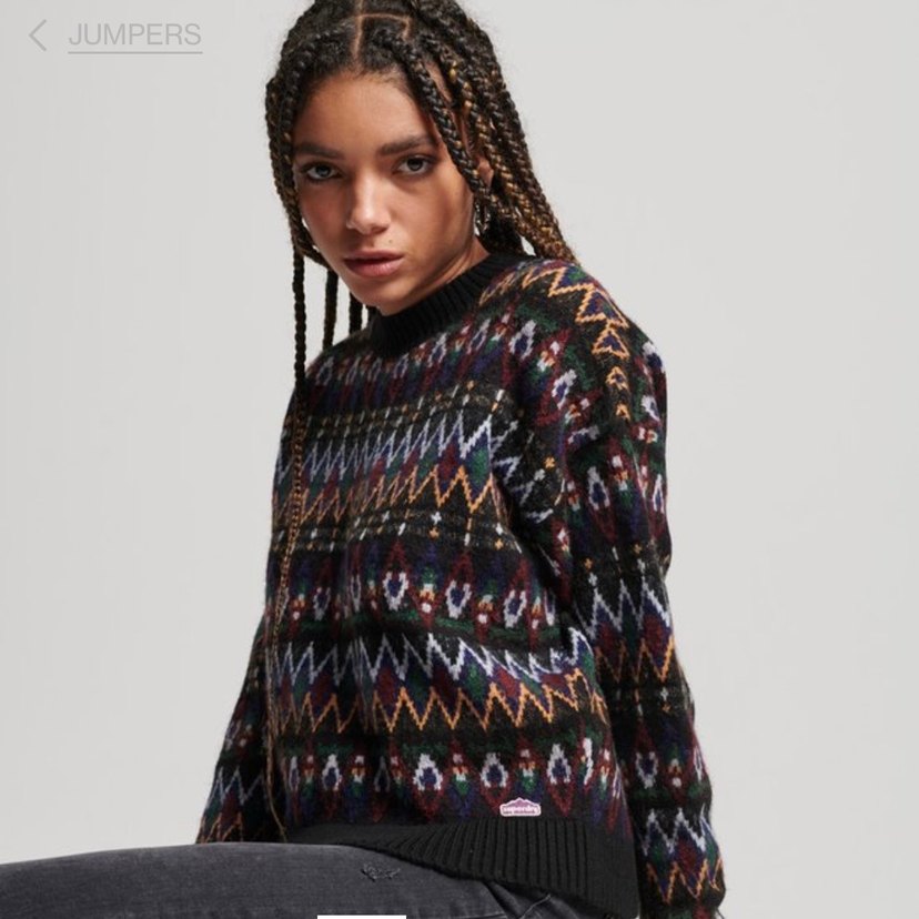 Superdry desenli kazak - Görsel 3