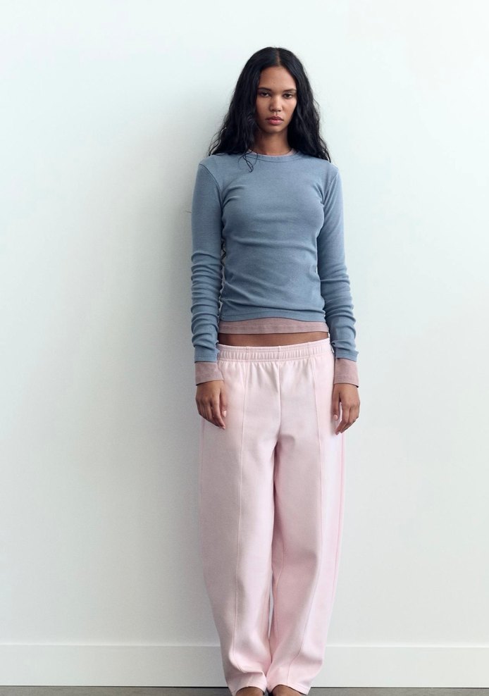 Zara fitilli tişört - Görsel 2