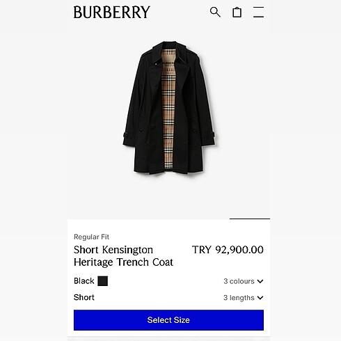 Burberry Trençkot