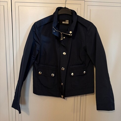 34 Beden lacivert Renk Love Moschino ceket