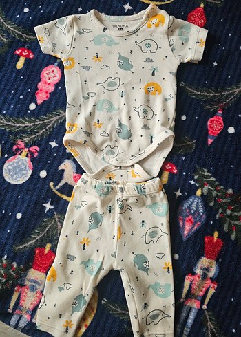 Renkli Baskılı Erkek Bebek Kısa Kollu Body - Görsel 3