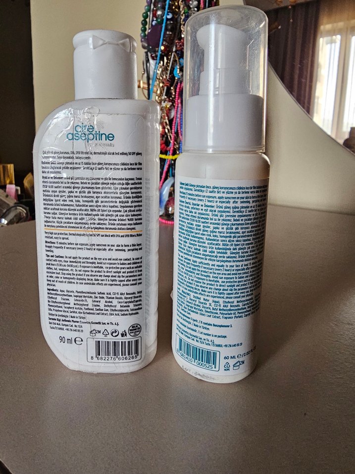 Cire Aseptine SPF 50 Güneş Koruyucu Losyon 90 ml - Görsel 3