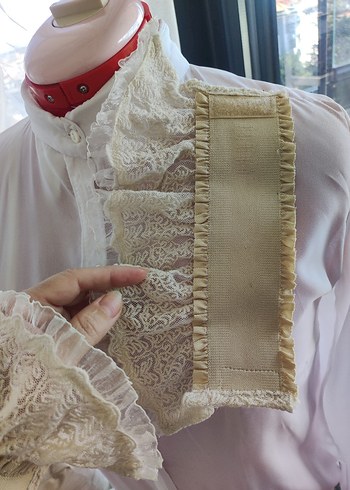 Nakışlı Bej Emzirme Korsesi - Görsel 4