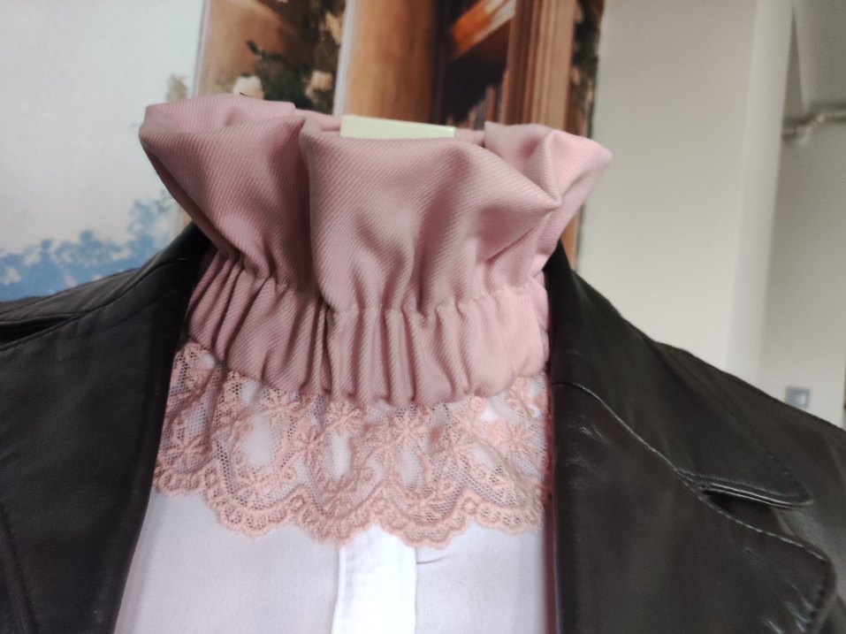 pudra Dantel Detaylı Kadın kolluk - Görsel 3