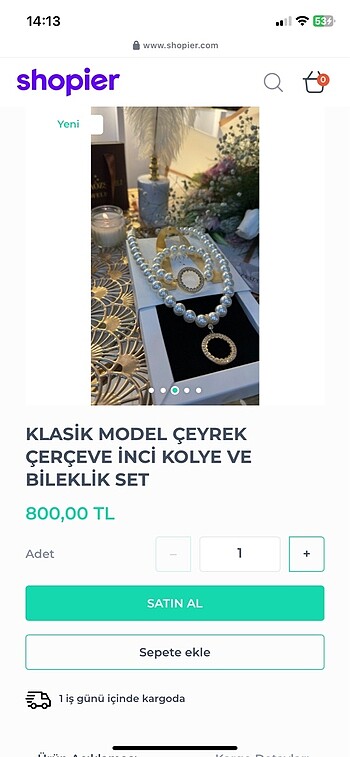 İnci set