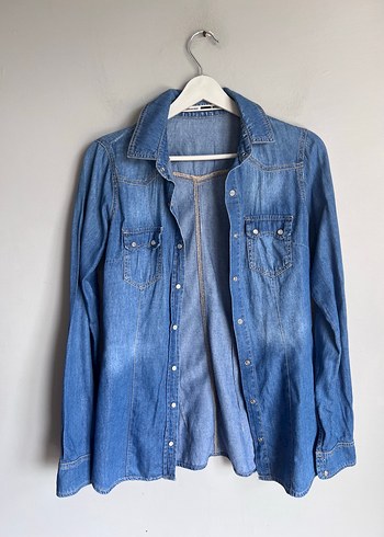 Stradivarius kot gömlek - Görsel 2