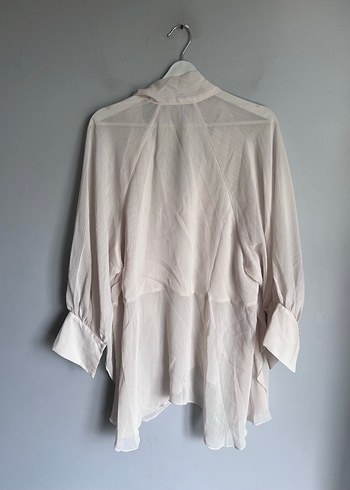 Zara şifon bluz - Görsel 4