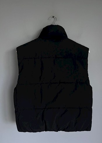 Calvin Klein Siyah Kadın Şişme Yelek - Görsel 5