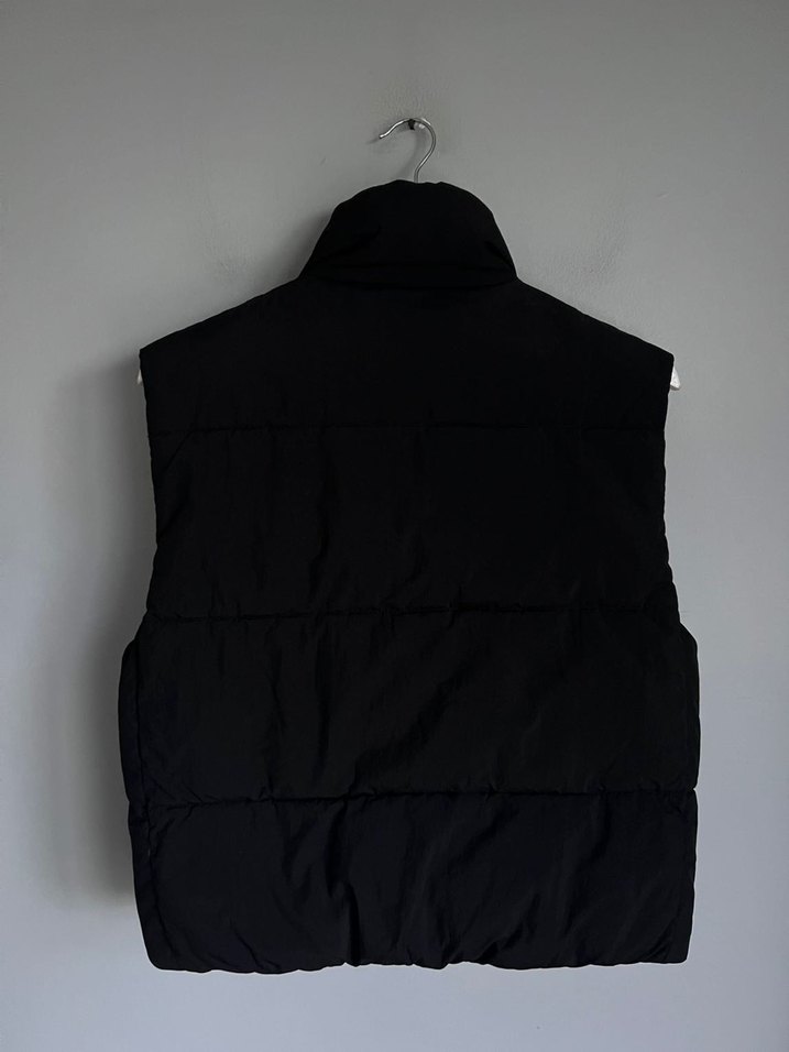 Calvin Klein Siyah Kadın Şişme Yelek - Görsel 5