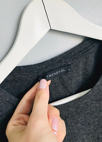 Gri Biker Baskılı Erkek Tişört - Görsel 3