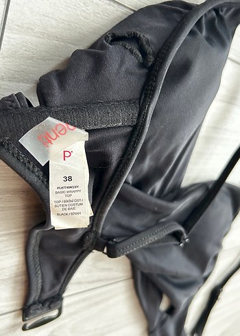 Penti Siyah İnce Askılı Modern Bikini - Görsel 2