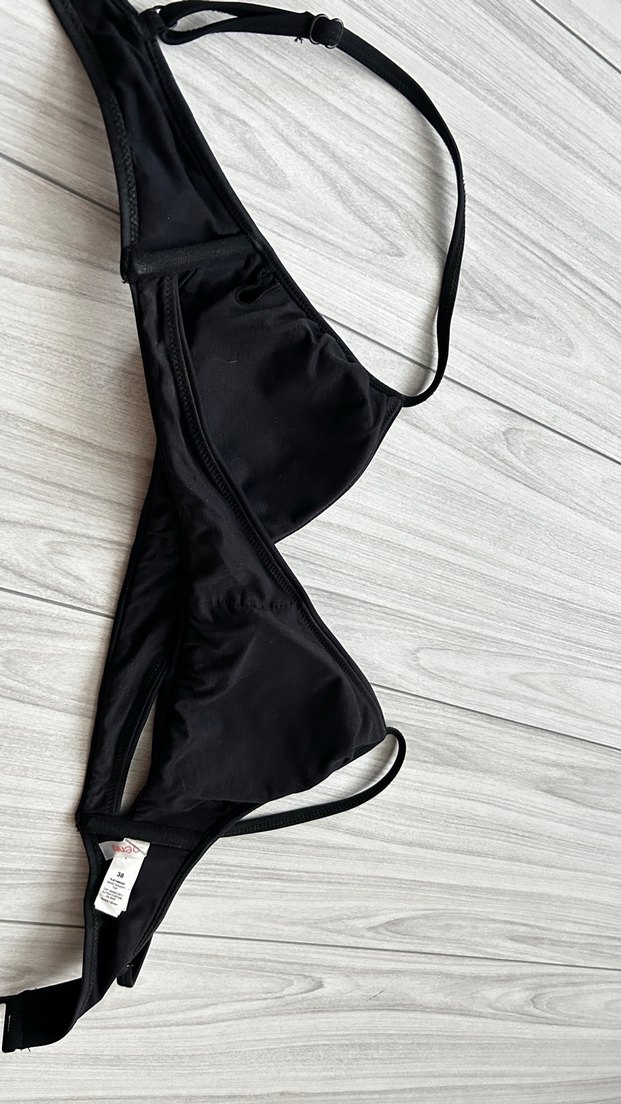 Penti Siyah İnce Askılı Modern Bikini - Görsel 3