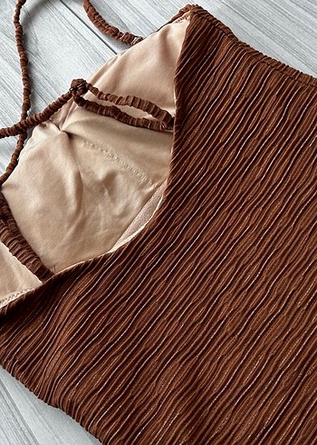 Penti Kahverengi Pilili Kadın Mayo - Görsel 4