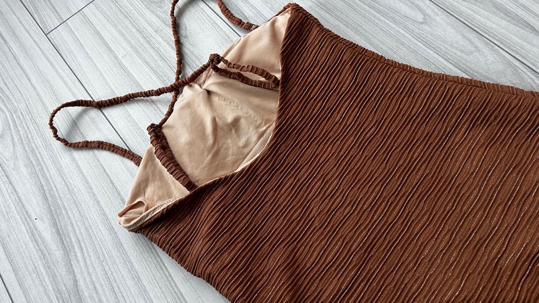 Penti Kahverengi Pilili Kadın Mayo - Görsel 4