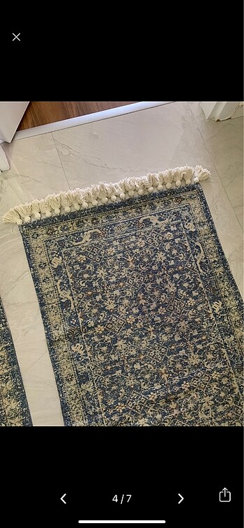  Beden çeşitli Renk Hm home kilim 2 adet